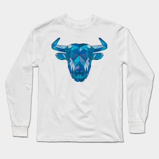 geometric buffalo Long Sleeve T-Shirt